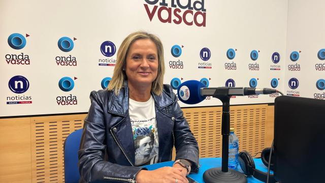 Amaia del Campo, alcaldesa de Barakaldo, en los estudios de Bilbao.