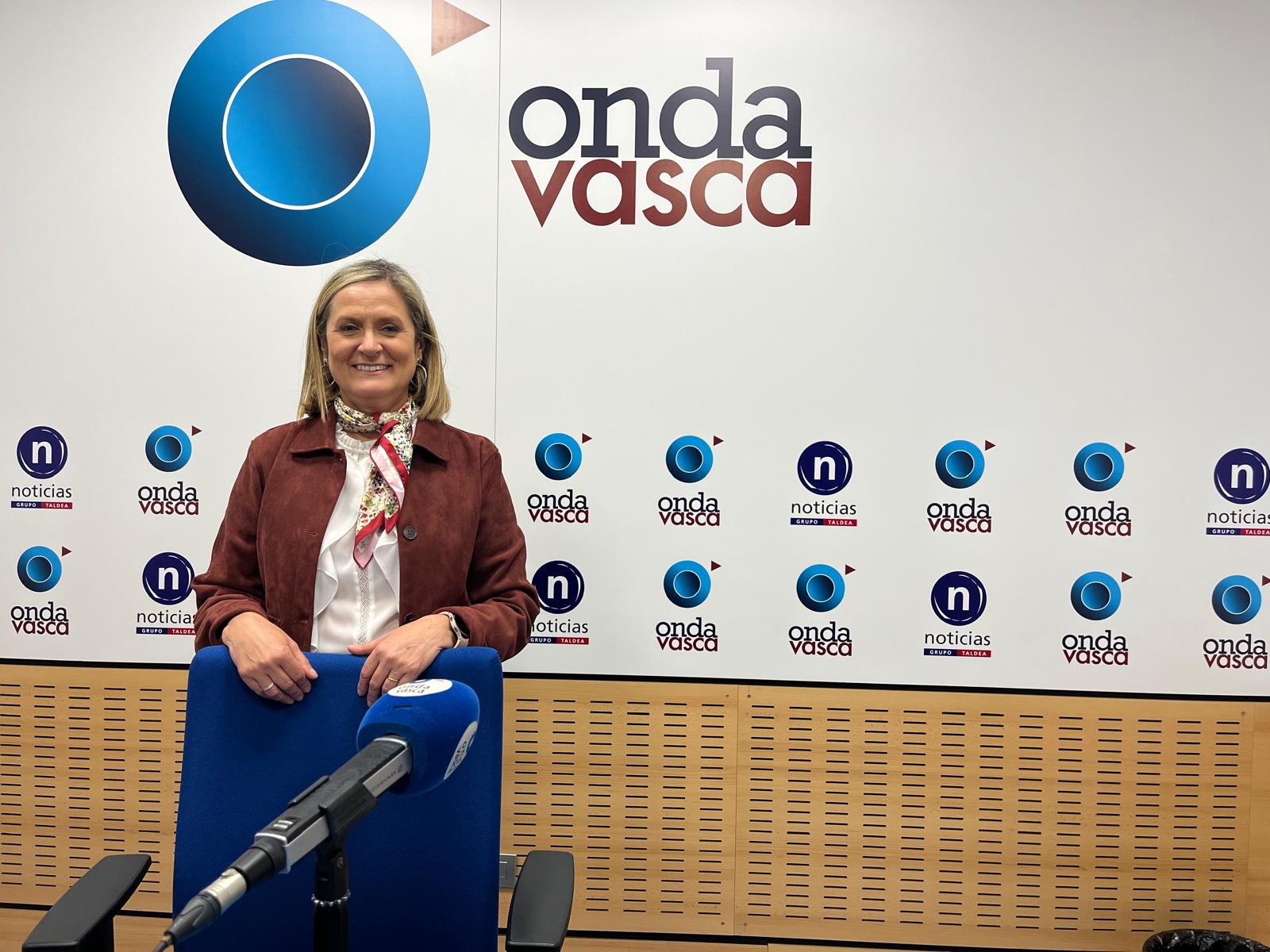 Amaia del Campo, alcaldesa de Barakaldo.