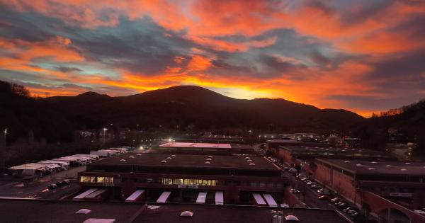 Amanecer del 8 de enero en Irún