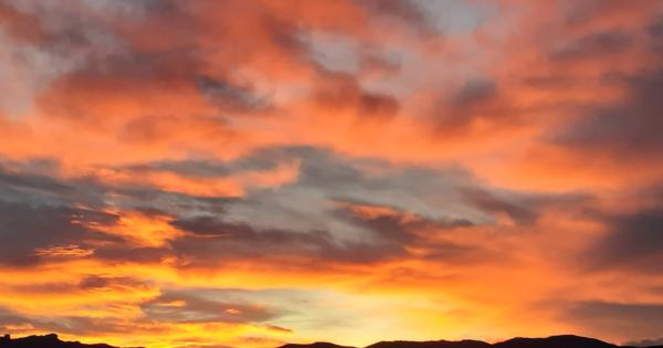 Amanecer del 8 de enero en Errenteria