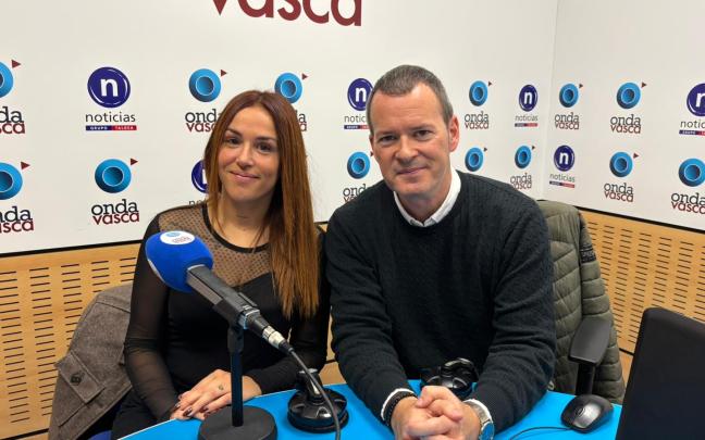 Amets Arrieta, creadora de contenido en redes sociales en los estudios de ONDA VASCA