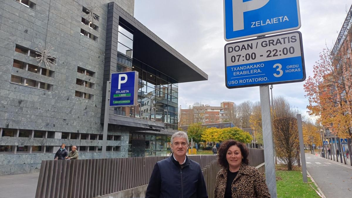 Amorebieta abre 150 plazas de parking rotatorio