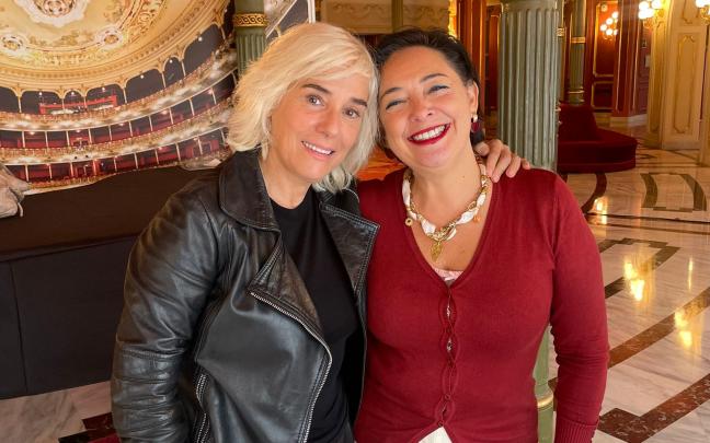 Anabel Alonso y Ewa Murillo
