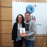 Anabel González con Txema Gutiérrez en ONDA VASCA