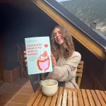 Andrea Valls, autora del libro ¿Qué puedo hacer si me duele la barriga?