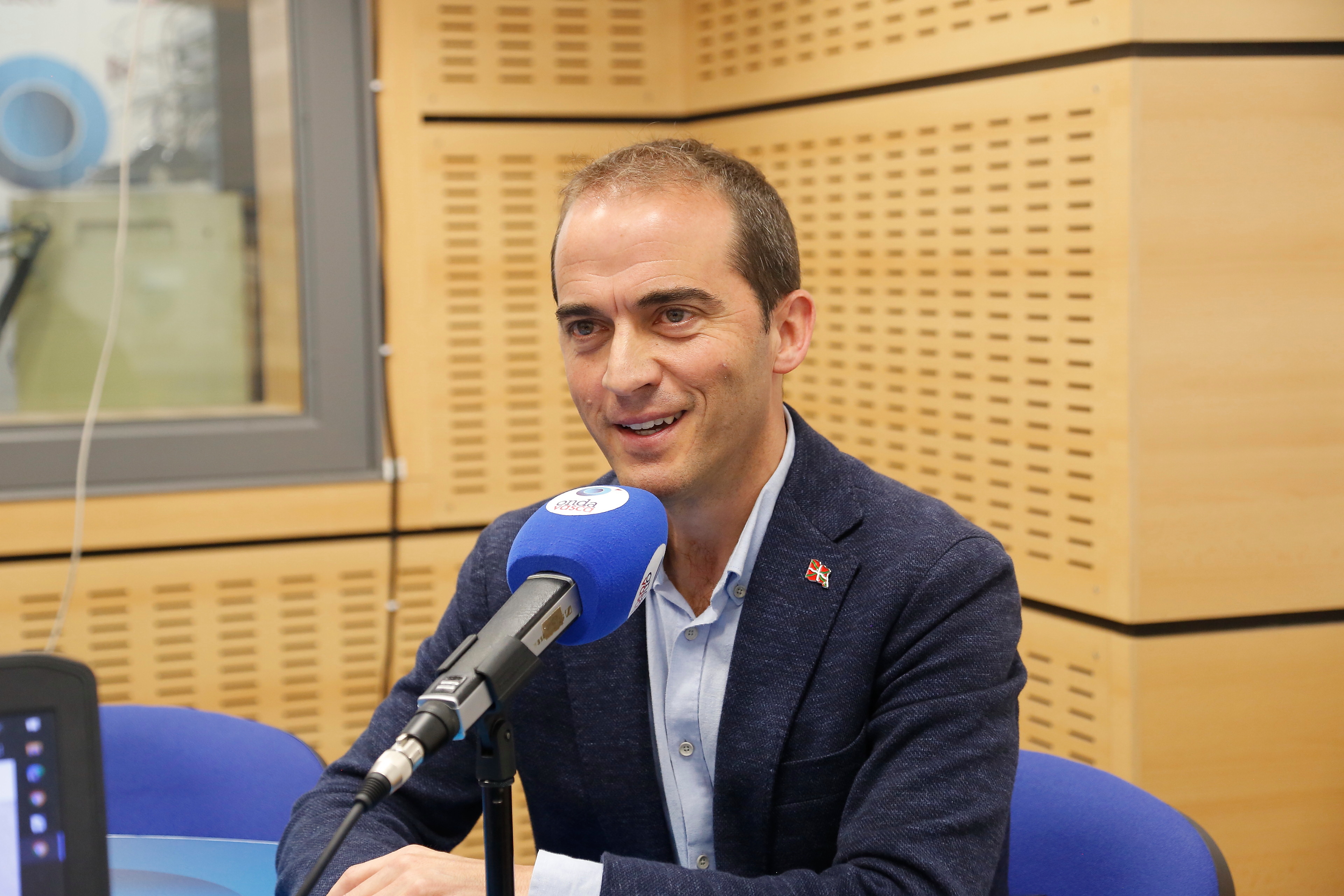 Iñigo Ansola, presidente del Bizkai Buru Batzar del PNV en ONDA VASCA