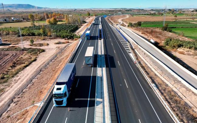 Tramo AP-68. Archivo