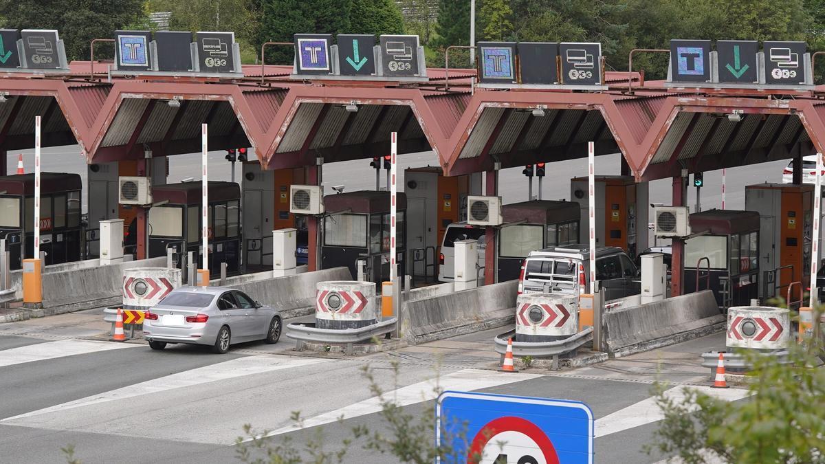 peaje situadas en Arrigorriaga son las primeras del tramo vizcaino de la AP-68.