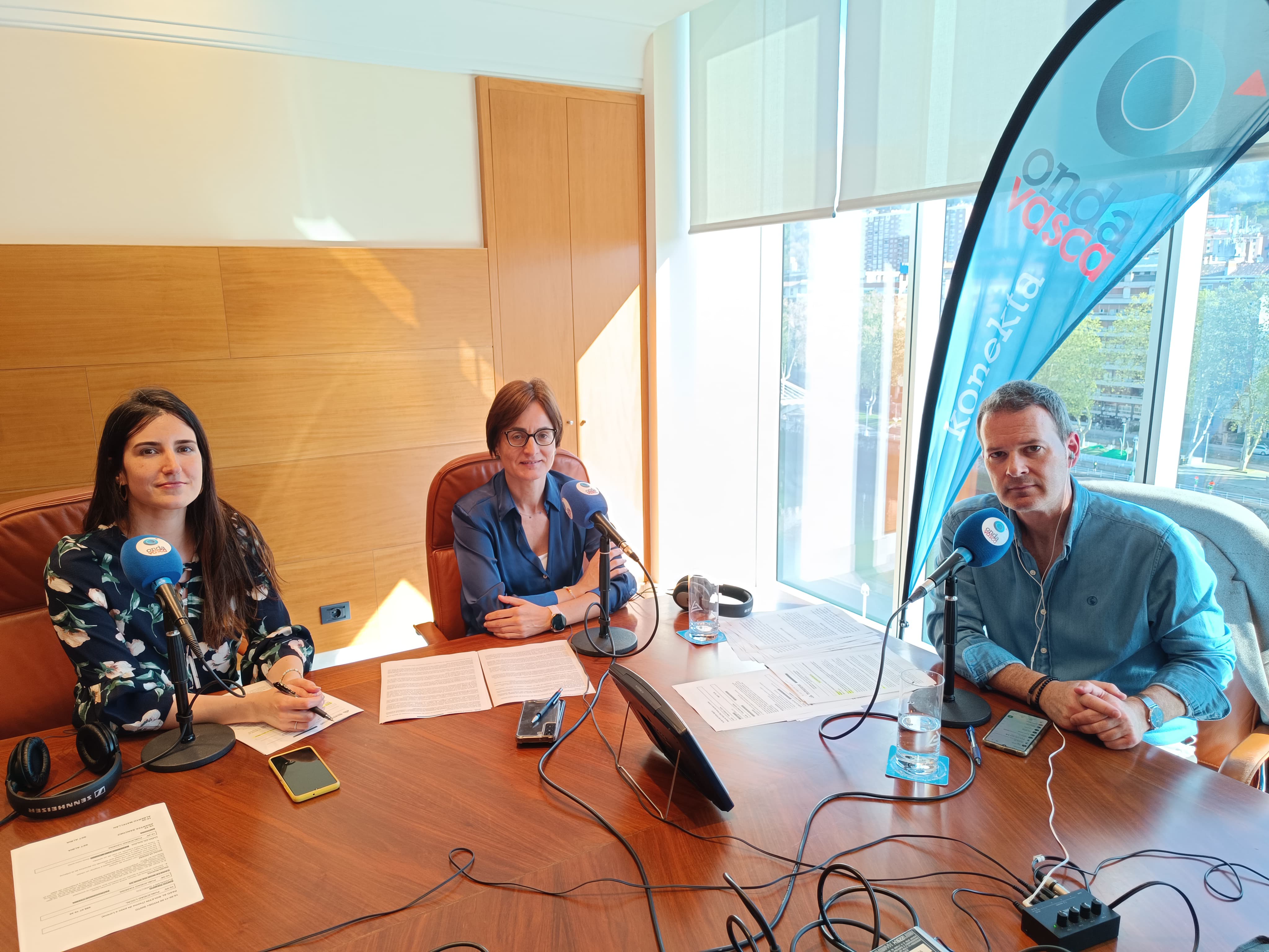 Arantxa Sánchez, directora de los servicios técnicos del Consorcio de Aguas Bilbao Bizkaia