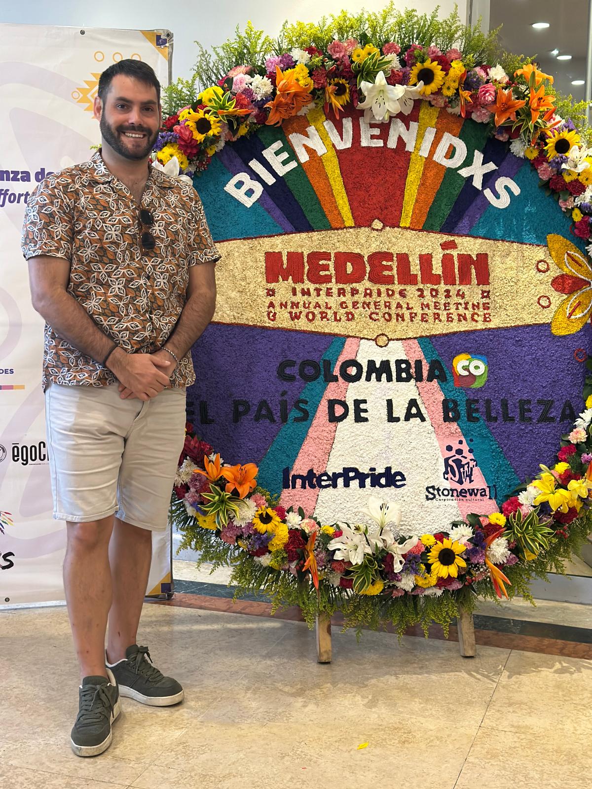 Aratz Castro Angulo, coordinador de Bilbao Bizkaia Harro en Medellin