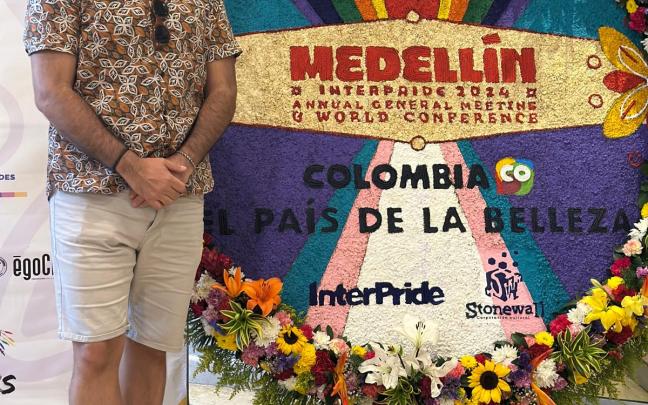 Aratz Castro Angulo, coordinador de Bilbao Bizkaia Harro en Medellin