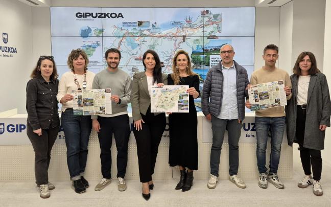 Presentación del nuevo mapa turístico y de la campaña de Semana Santa en Gipuzkoa Presentación del nuevo mapa turístico y de la campaña de Semana Santa en Gipuzkoa