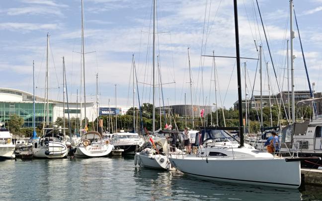 El puerto de Plymouth ya cuenta con los veleros de la Plymouth-San Sebastián