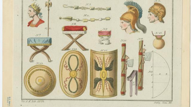 armamento, cascos y accesorios oficiales de las legiones del Imperio Romano