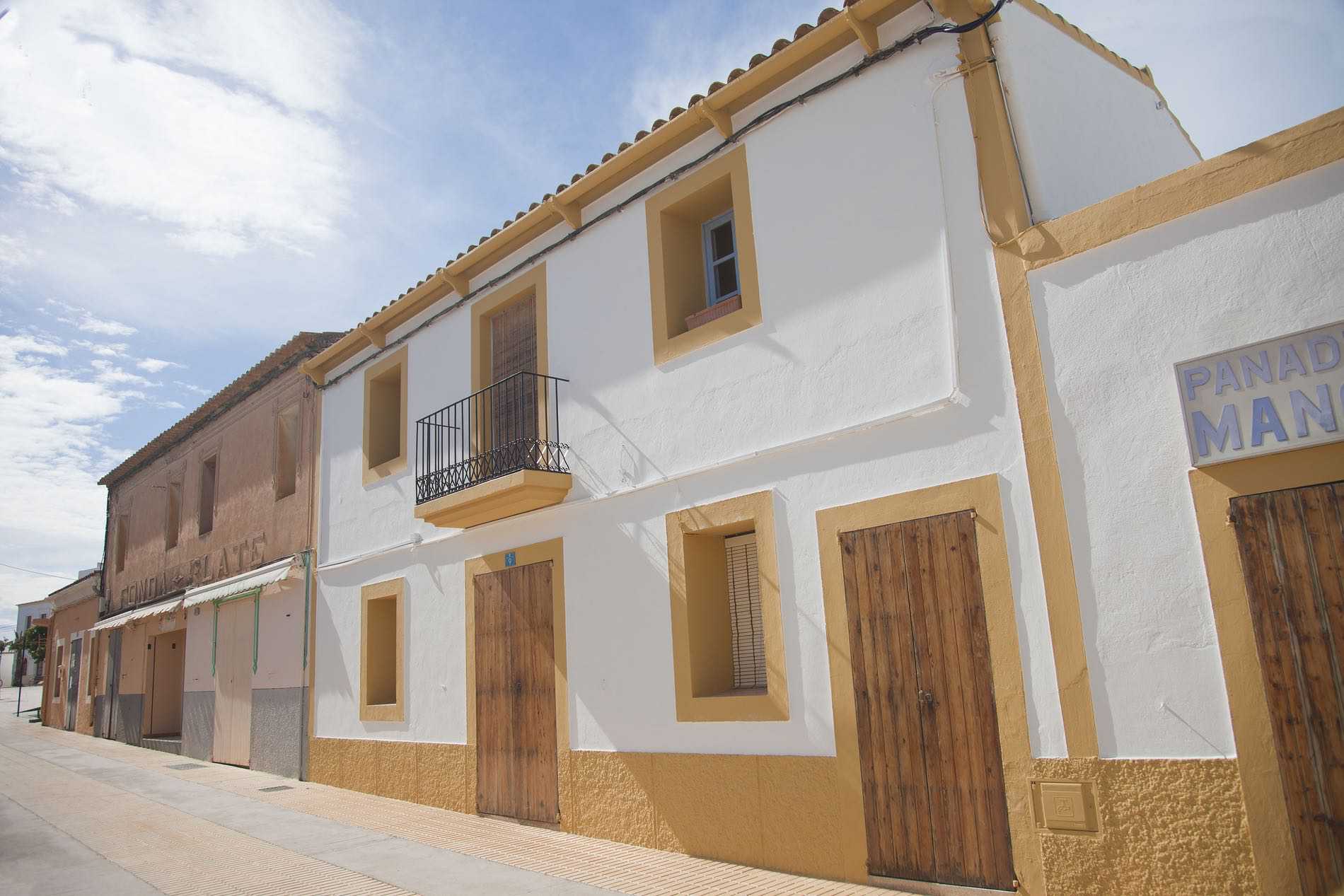 Arquitectura urbana de Sant Francesc, en Formentera.