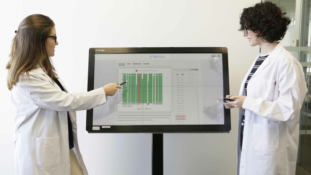 Plataforma ReHABLA, desarrollada por realiZe S. Coop, Gogoa, Vicontech y FEATECE, que revoluciona la terapia del habla