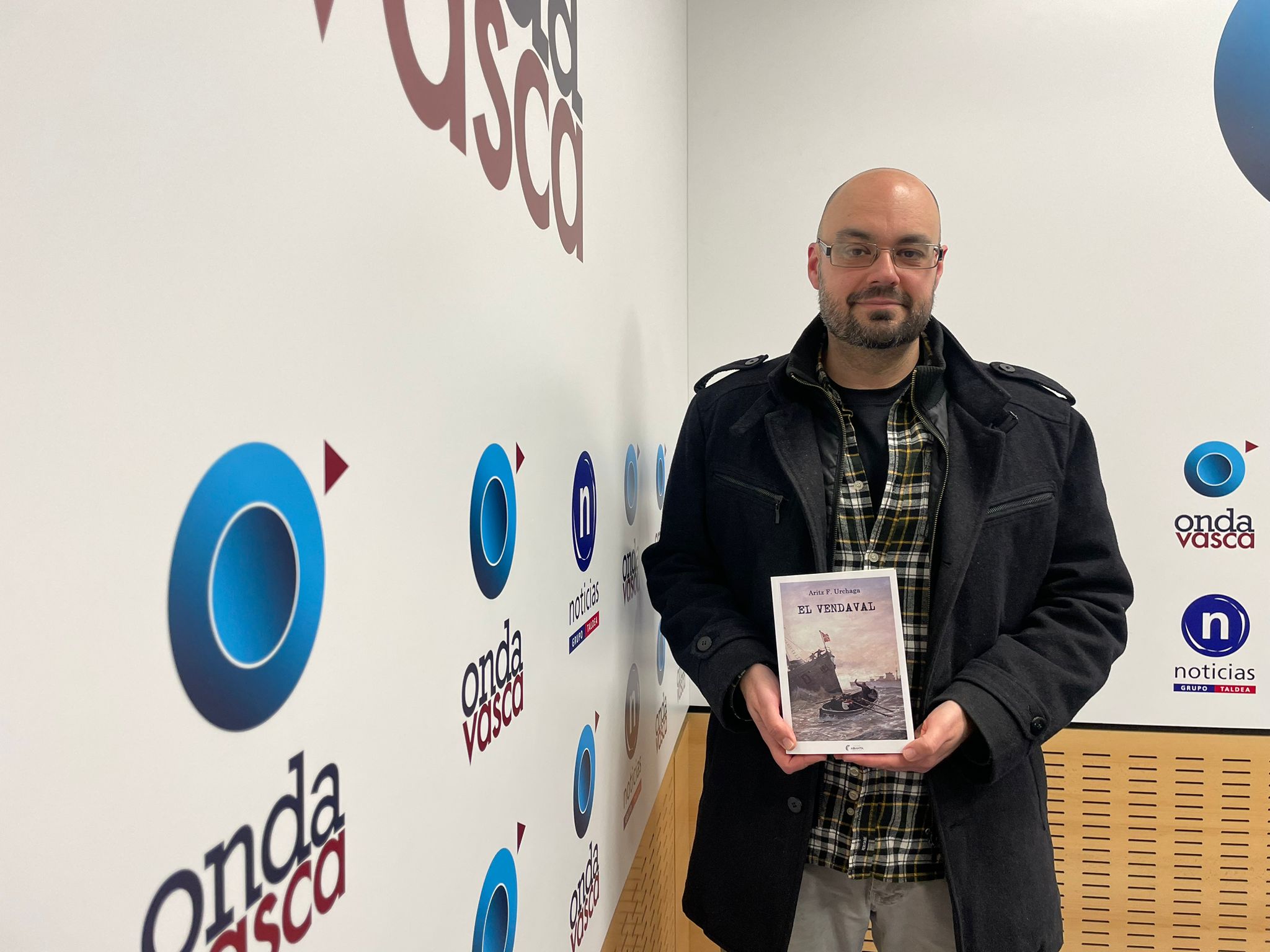 Artiz F. Urtzaga autor de la novela "El Vendaval"