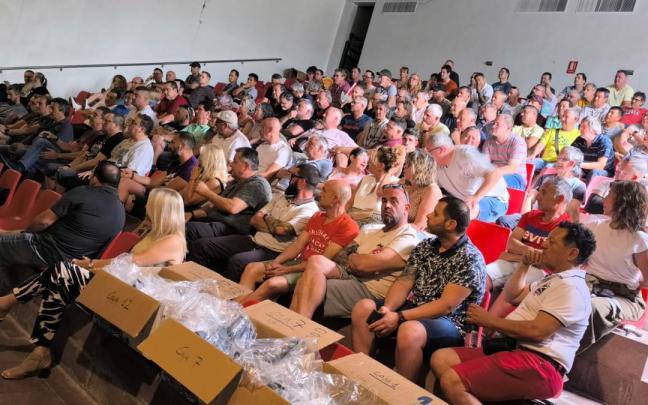 Imagen de la asamblea de TCC que ha tenido lugar esta mañana. REDACCIÓN DNN Imagen de la asamblea de TCC que ha tenido lugar esta mañana. REDACCIÓN DNN