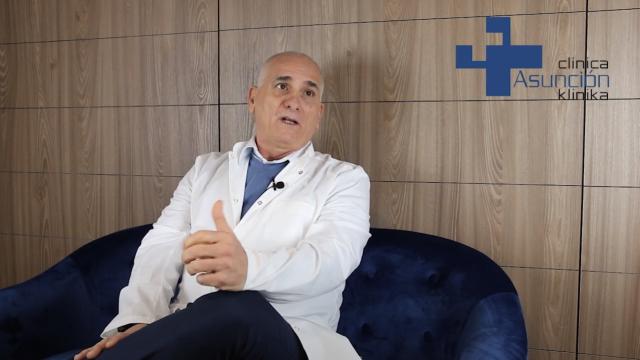 Dr. Sandro Saldari, jefe del servicio de Urología de Asunción Klinika
