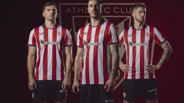 Presentación de la camiseta del Athetic Club para la temporada 2025/26. ATHLETIC CLUB Presentación de la camiseta del Athetic Club para la temporada 2025/26. ATHLETIC CLUB