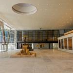 El nuevo atrio cuenta con la imponente estructura Agravitas, diseñada por Norman Foster y Luis María Uriarte / Museo de Bellas Artes de Bilbao. 