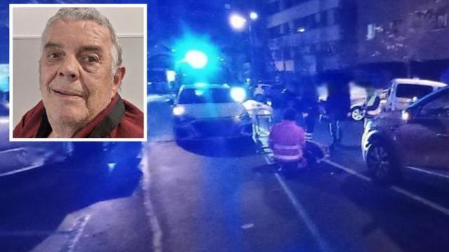 Ricardo Elcarte es atendido tras el atropello. Redacción DDN/Adacen