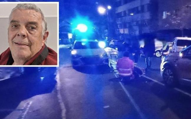 Ricardo Elcarte es atendido tras el atropello. Redacción DDN/Adacen