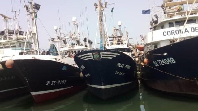 Atuneros vascos en Senegal / Europa Press