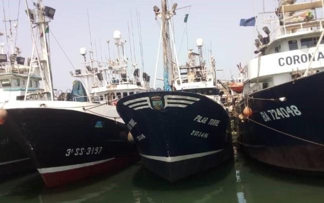 Atuneros vascos en Senegal / Europa Press