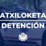 Un viandante que presenció el suceso persiguió al implicado, logrando darle alcance y retenerlo en el lugar hasta la llegada de las patrullas / ERTZAINTZA