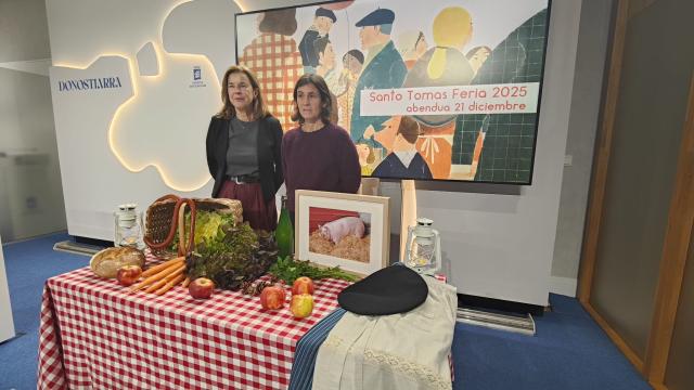 Presentación de la Feria de Santo Tomás 2025 en Donostia