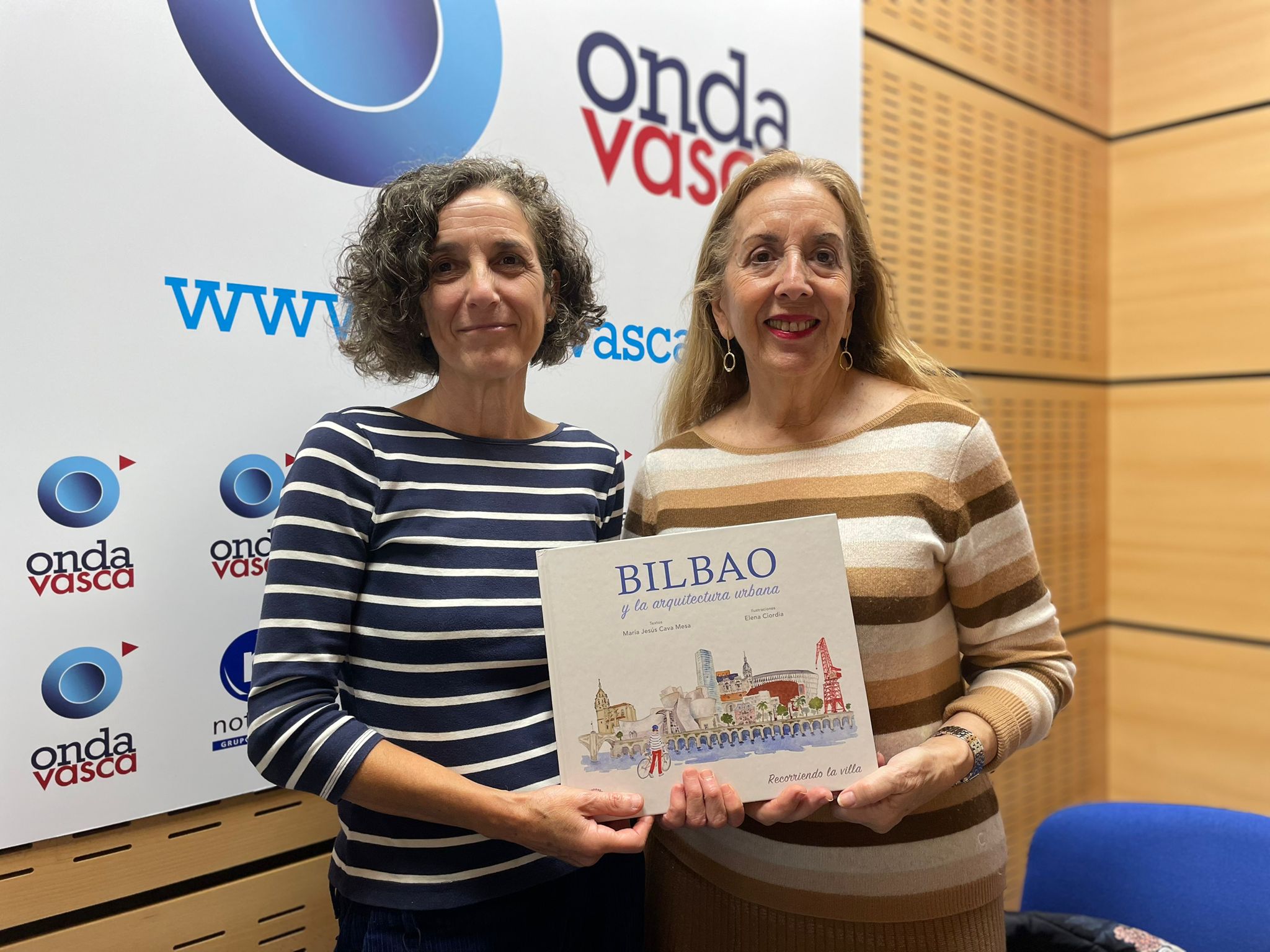 Autoras del libro Bilbao y la arquitectura urbana. Recorriendo la villa