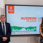 Los concejales Kepa Odriozola y Eider Inunciaga. Ayuntamiento de Bilbao