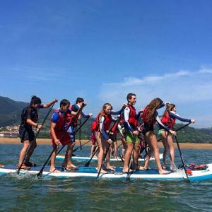 Aventura para centros escolares en la ria de Urdaibai