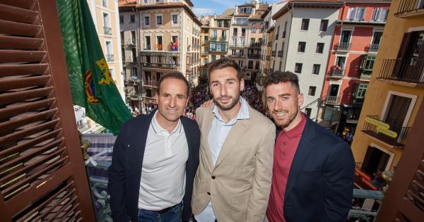 Recibimiento institucional a Osasuna como subcampeón de Copa. Foto: Ayuntamiento de Pamplona