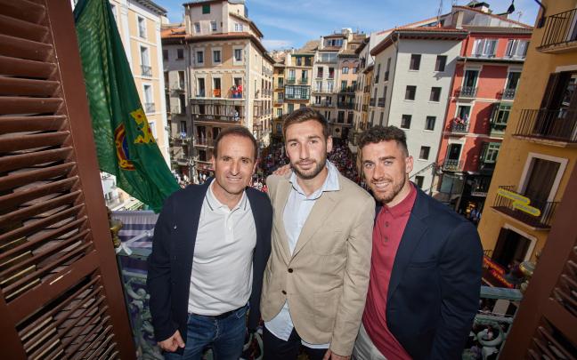 Recibimiento institucional a Osasuna como subcampeón de Copa. Foto: Ayuntamiento de Pamplona