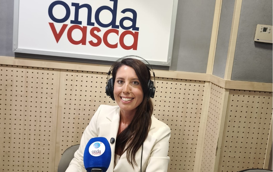 Azahara Domínguez, diputada de Movilidad de la Diputación Foral de Gipuzkoa.