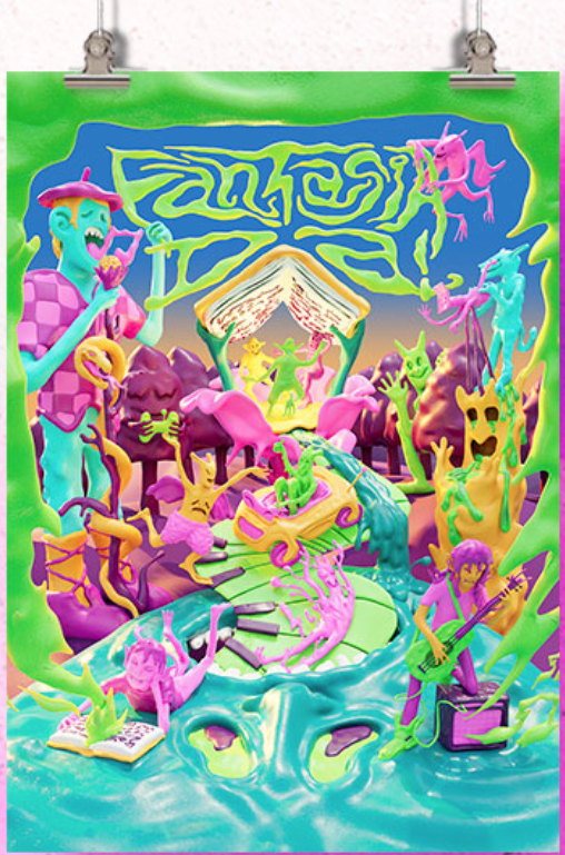 'Fantasía DA!', cartel de Durangoko Azoka 2023