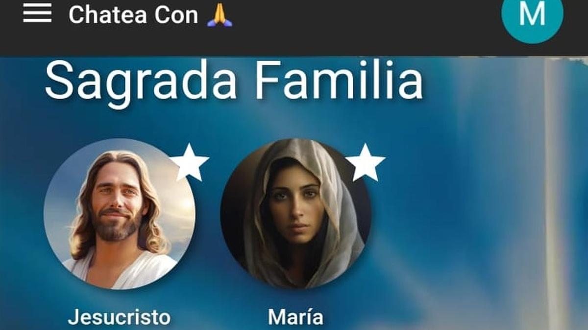 Jesucristo y la Virgen María están entre los personajes disponibles.