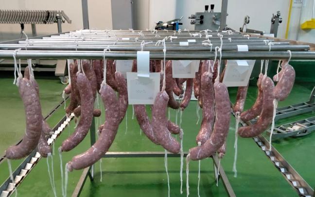 Fuet elaborado con aceite de semillas de melón