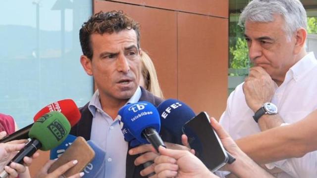 Carlos García tras presentar la denuncia este viernes