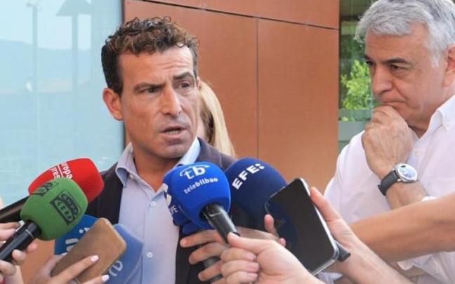 Carlos García tras presentar la denuncia este viernes