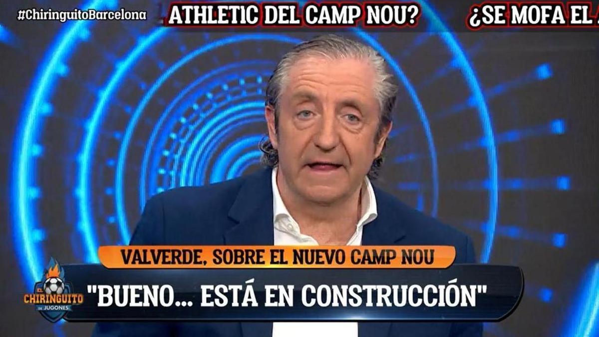 Josep Pedrerol en "El Chiringuito"