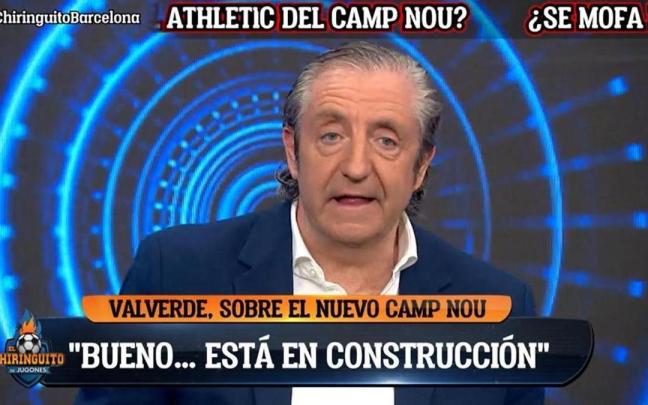 Josep Pedrerol en "El Chiringuito"