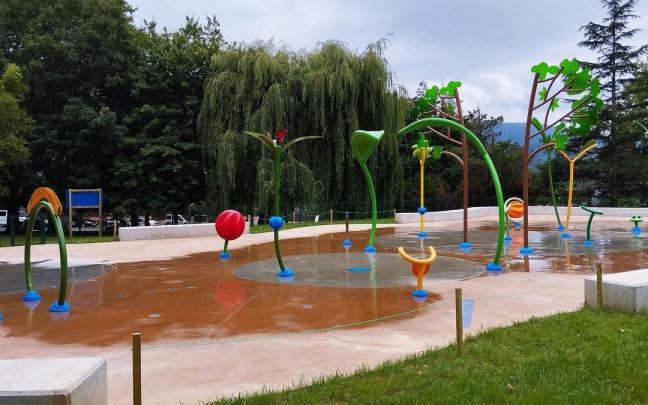 Parque de chorros de agua