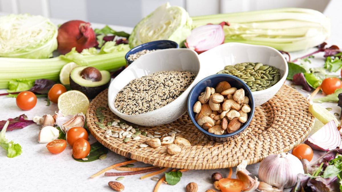 Recopilación de una decena de alimentos ricos en fibra