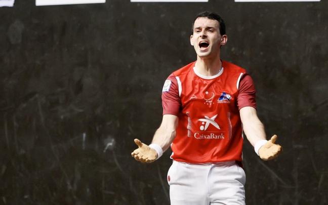 Altuna III durante un partido.