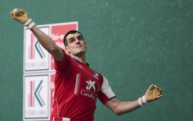 Ezkurdia destacó especialmente en el tramo final del choque.