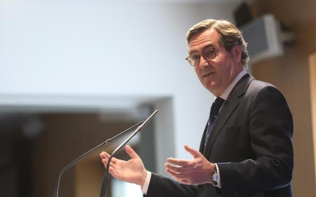 El presidente de la CEOE, Antonio Garamendi. El presidente de la CEOE, Antonio Garamendi.