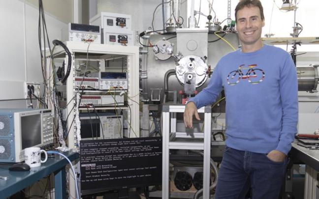 Emilio J. Cocinero, investigador de la EHU y del Instituto Biofisika.